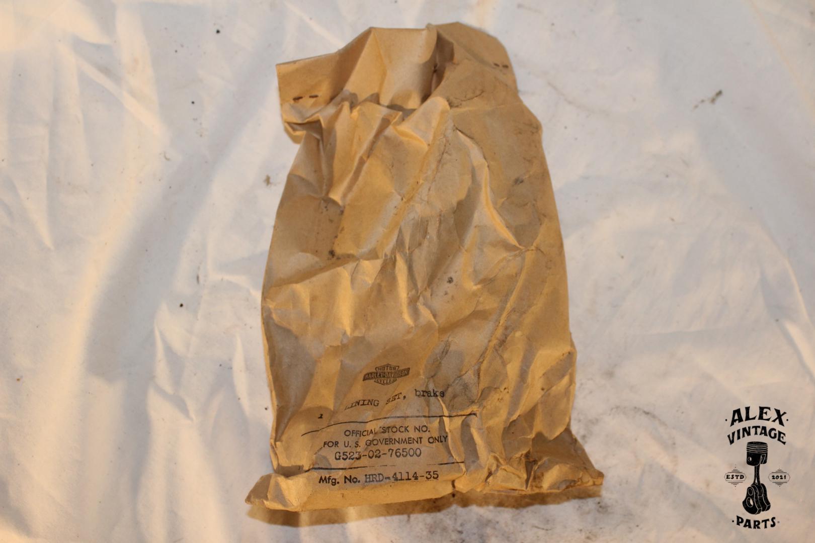 Garniture Frein NOS Harley-Davidson