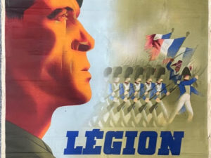 AFFICHE ¨Légion tricolore – Devant l’histoire tu ne seras pas un héros anonyme 1942¨