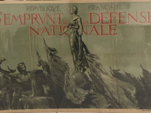 AFFICHE ¨3eme emprunt de la Défense nationale – République Française¨