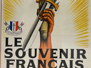 AFFICHE ¨Le Souvenir Français perpétue le culte – Virtel¨