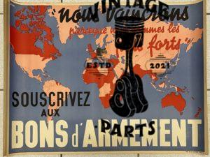 AFFICHE -« Nous vaincrons parce que nous sommes les plus forts »