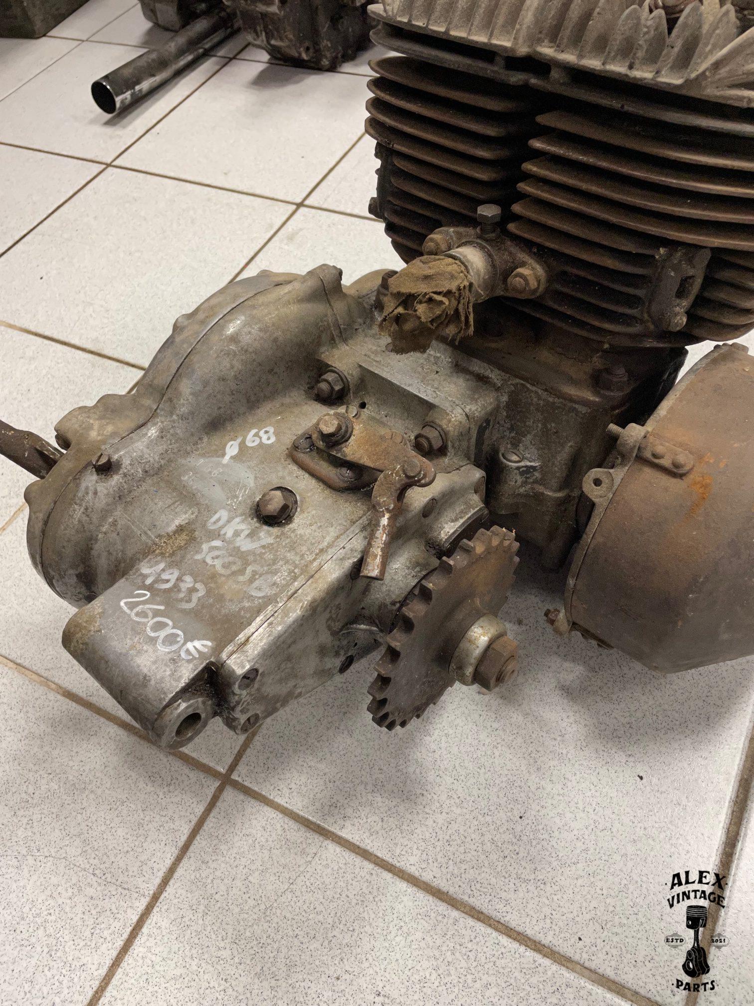 Moteur DKW 500 SB 1933