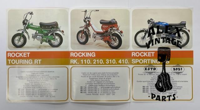 Dépliant ROCVAL ROCKING-ROCKET