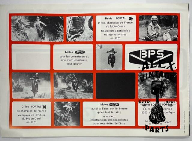 Affichette BPS 125 ELAN