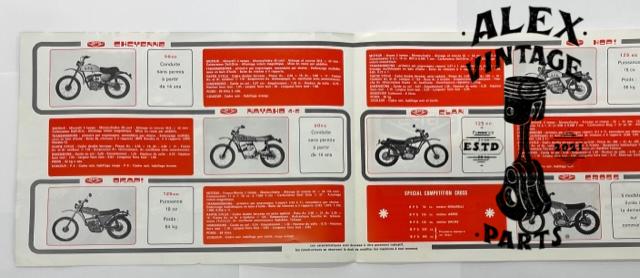 Affichette BPS 125 ELAN