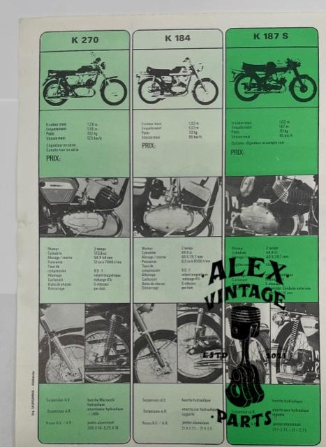 Affichette Moto CASAL