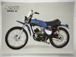 Affichette BENELLI Cross 50