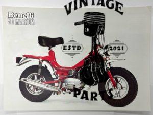 Affichette BENELLI 50 Magnum