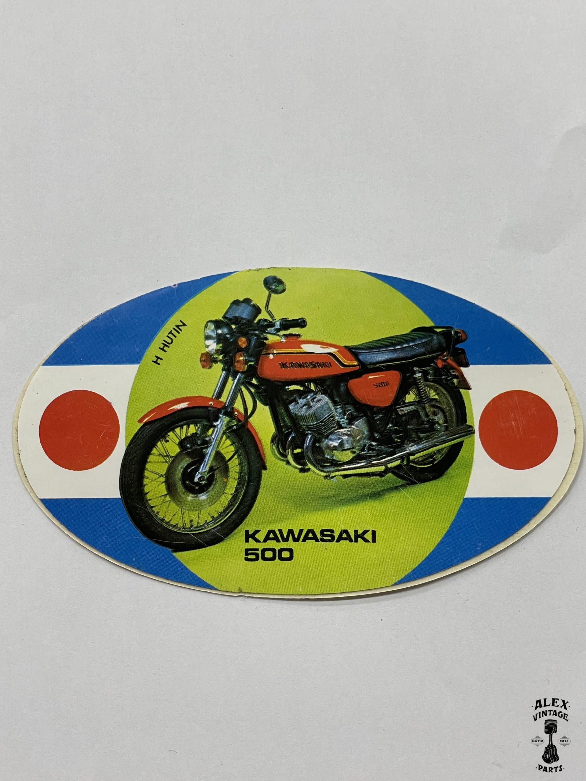 Autocollant Kawasaki 500 mach III H1- B