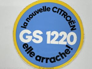 Autocollant Citröen GS 1220