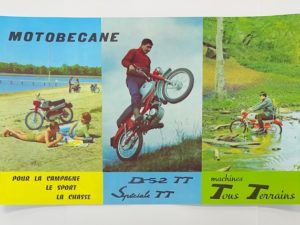 Dépliant Motobécane D52 TT Spéciale TT
