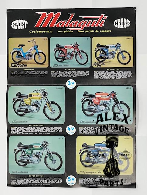 Affiche Malaguti sport cross