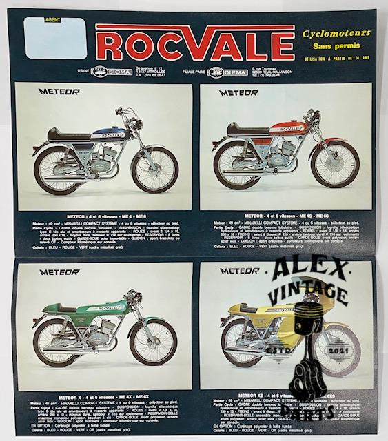 Dépliant Rocval noir