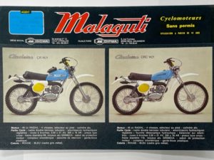 Affiche Malaguti noire