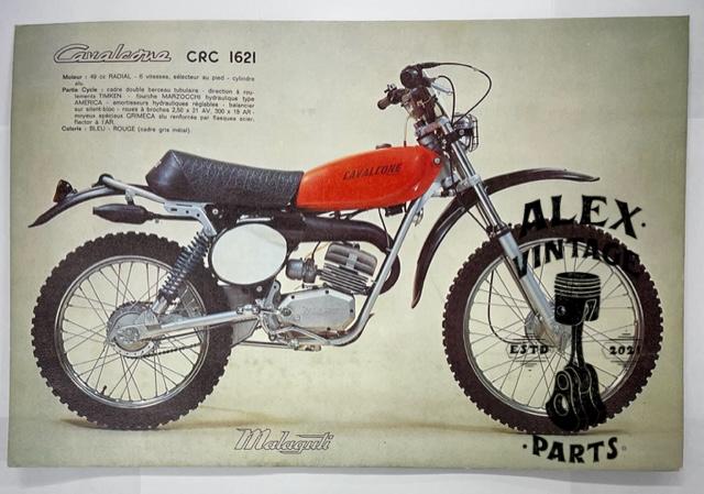 Affiche Malaguti noire