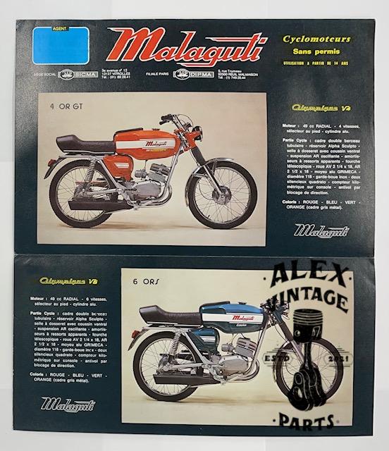 Affiche Malaguti noire