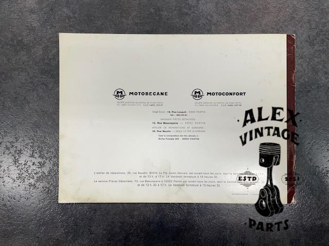 catalogue motobécane motoconfort cady M1