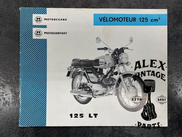 Catalogue motobécane motoconfort vélomoteur 125
