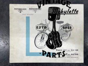 catalogue pièce motobécane – motoconfort mobylette type AV-AU