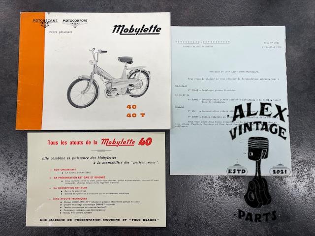 Catalogue motobécane motoconfort mobylette 40-40T