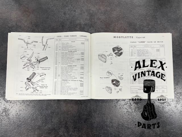 Catalogue motobécane motoconfort mobylette 40-40T