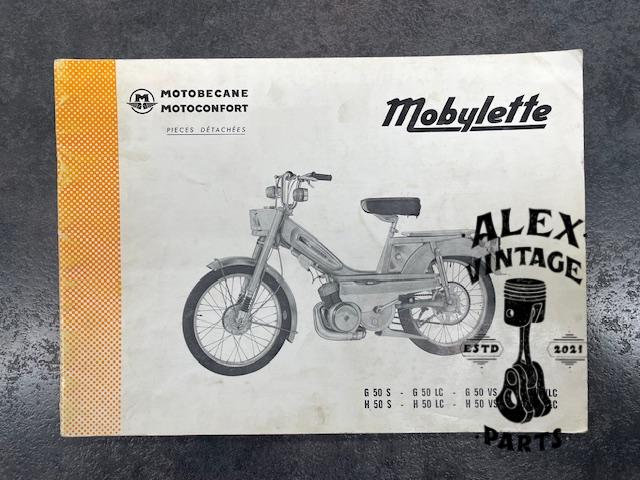 Catalogue pièce motobécane motoconfort mobylette G50 H50