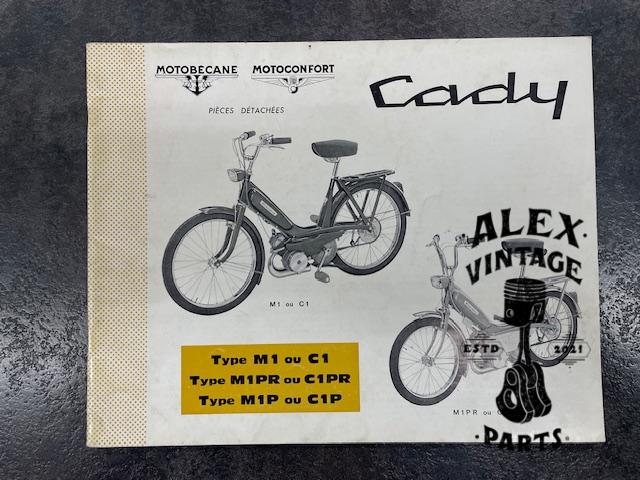 Catalogue pièce motobécane motoconfort cady M1
