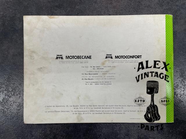 catalogue pièce motobécane motoconfort M3