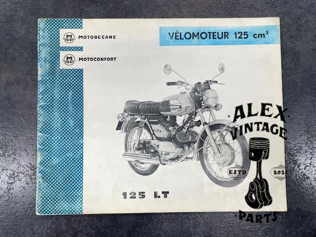Catalogue motobécane motoconfort vélomoteur 125