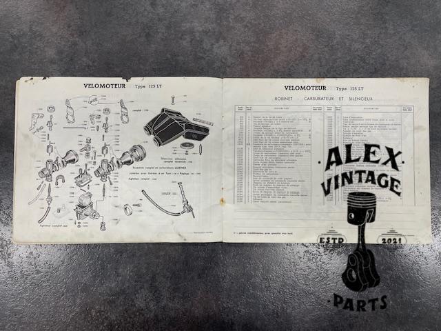 Catalogue motobécane motoconfort vélomoteur 125