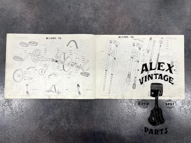 Catalogue pièce motobécane motoconfort cady M3PRT M3PRTS