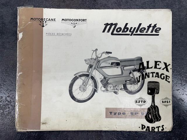 Catalogue pièce motobécane motoconfort mobylette SP 93