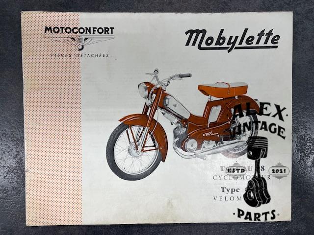 Catalogue pièce motobécane motoconfort mobylette AU98 C98