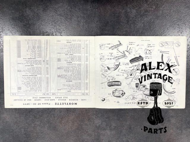 Catalogue pièce motobécane motoconfort mobylette SP TT SP 50