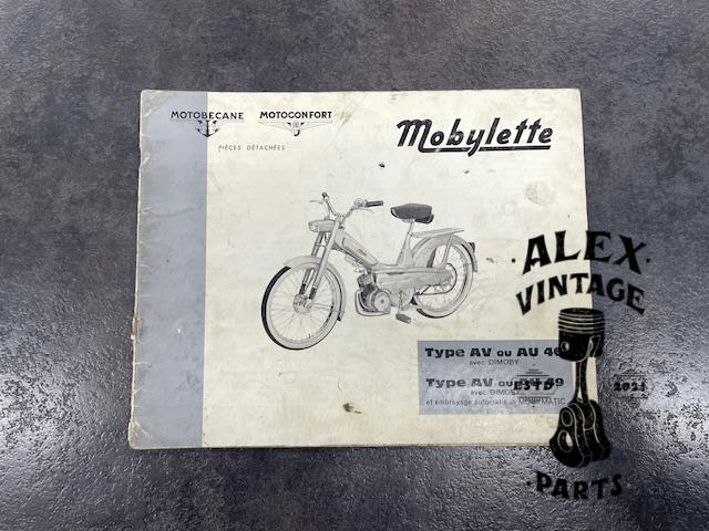 Catalogue pièce motobécane motoconfort mobylette AV46 AV49