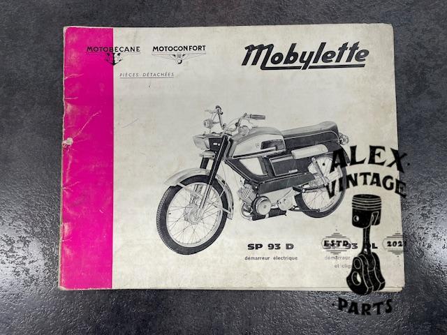 Catalogue pièce motobécane motoconfort mobylette SP93D-L