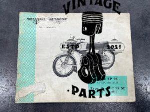 Catalogue pièce motobécane motoconfort SP98 D ou C98SP