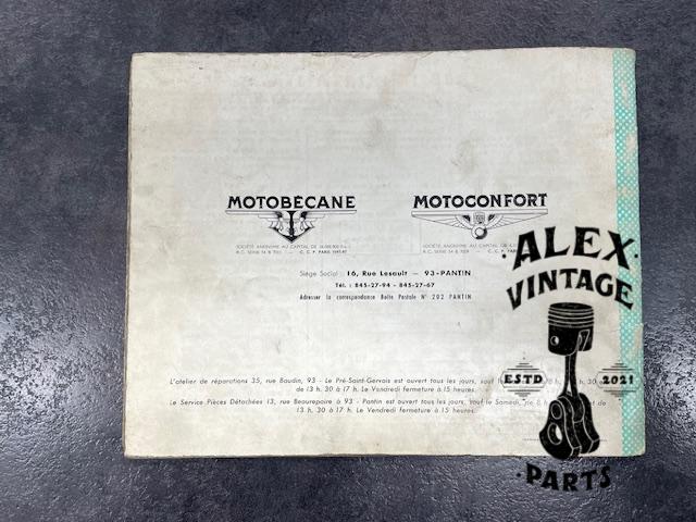 Catalogue pièce motobécane motoconfort SP98 D ou C98SP