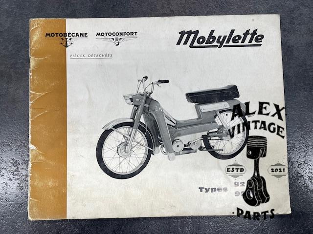 Catalogue pièce motobécane motoconfort mobylette 92 92N