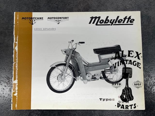 Catalogue pièce motobécane motoconfort mobylette 92 92N