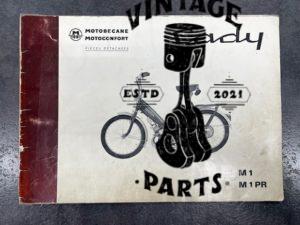 Catalogue pièce motobécane motoconfort cady M1 M1PR