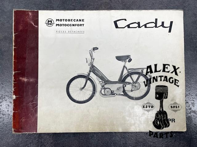 Catalogue pièce motobécane motoconfort cady M1 M1PR