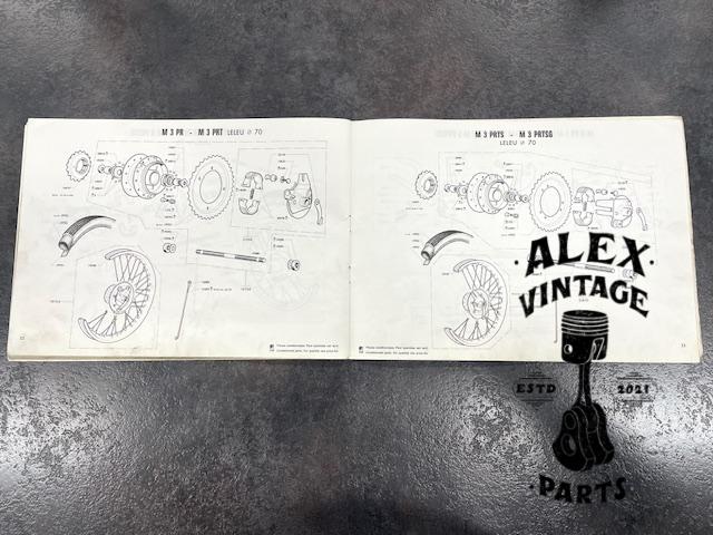 Catalogue pièce motobécane motoconfort cady M3PRT M3PRTS