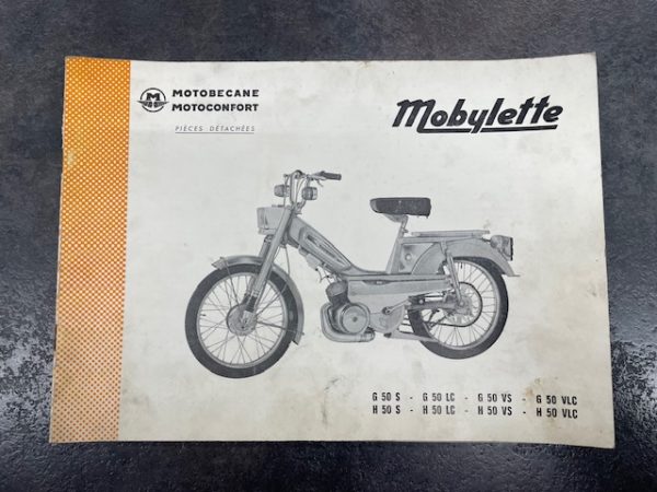 Catalogue pièce motobécane motoconfort mobylette G50 – H50