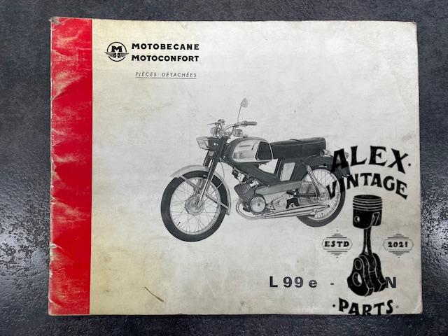 Catalogue pièce motobécane motoconfort L99e – L75N