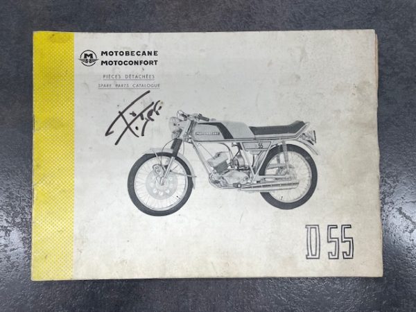 Catalogue pièce motobécane motoconfort D55