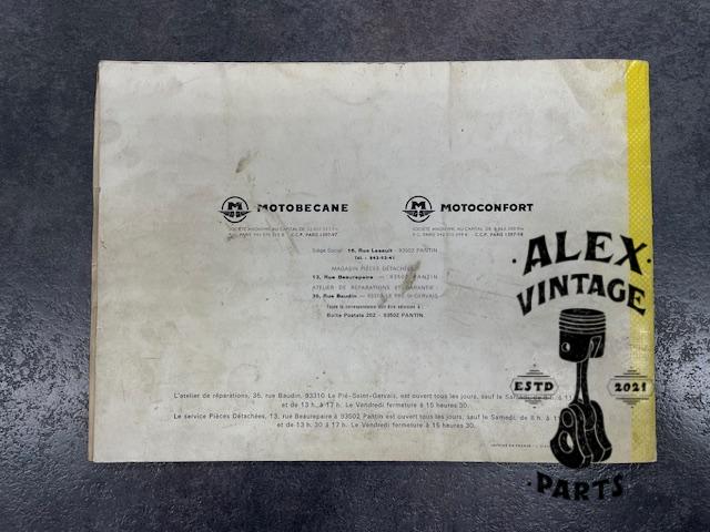 Catalogue pièce motobécane motoconfort D55