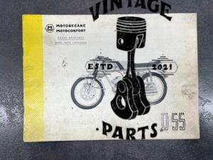 Catalogue pièce motobécane motoconfort D55