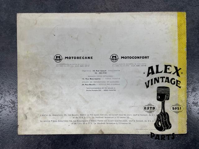 Catalogue pièce motobécane motoconfort D55