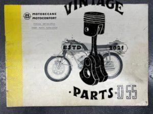Catalogue pièce motobécane motoconfort D55
